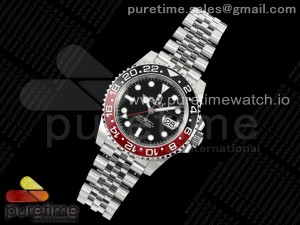 GMT-Master II 126710 Black/Red Ceramic ARF Best Edition on Jubilee Bracelet VR3285 CHS