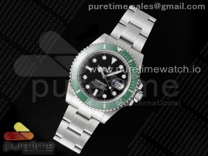 Submariner 41mm 126610 LV Green Ceramic ARF 1:1 Best Edition 904L SS Case and Bracelet SH3235