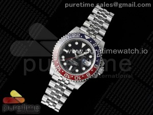 GMT-Master II 126710 BLRO Blue/Red Ceramic 904L ARF 1:1 Best Edition on Jubilee Bracelet SH3285 CHS V2