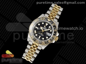 GMT-Master II 126713 GRGN 904L QF 1:1 Best Edition on SS/YG Jubilee Bracelet SH3285 CHS