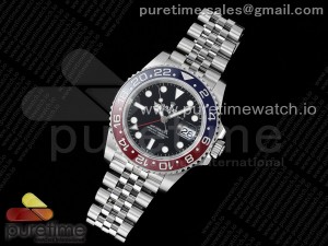 GMT-Master II 126710 BLRO 904L QF 1:1 Best Edition on Jubilee Bracelet SH3285 CHS