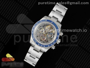 Daytona Artisans Skeleton SS ADGF Best Edition Skeleton Dial on SS Oyster Bracelet SA4130