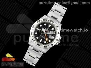 Explorer II 42mm 226570 904L SS Clean 1:1 Best Edition Black Dial on Bracelet DD3285 CHS