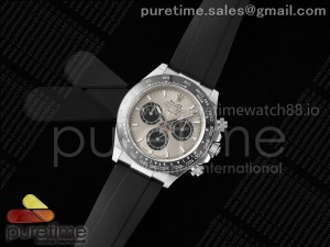 Daytona 126519 APF 1:1 Best Edition 904L Steel Gray Dial on Oysterflex Strap DD4801