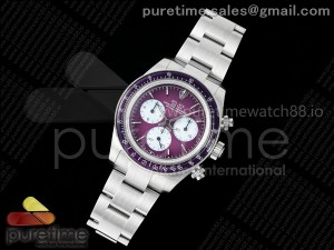 Daytona Scona SS ADGF Best Edition Purple Dial on SS Bracelet SA4130