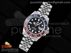 GMT-Master II 126710 BLRO 904L EF 1:1 Best Edition on Jubilee Bracelet SH3285 CHS