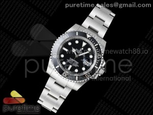 Submariner 40mm 116610 LN Black Ceramic 904L Steel RF 1:1 Best Edition VR3135