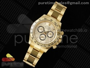 Daytona 126508 APSF 1:1 Best Edition YG Dial on YG Bracelet SH4131