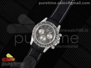 Daytona EXCEPTIONAL-1 DIWF Best Edition Gray Dial on Black Nylon Strap SH4130