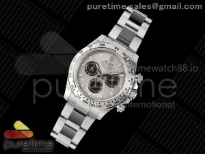 Daytona 126509 Clean 1:1 Best Edition 904L Steel Gray/Black Dial on SS Braclet SH4131