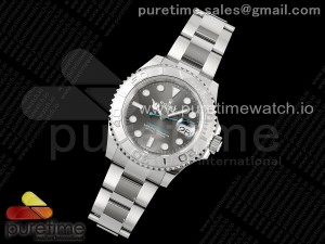 Yacht-Master 126622 JQF 1:1 Best Edition Gray Dial on SS Bracelet VR3235