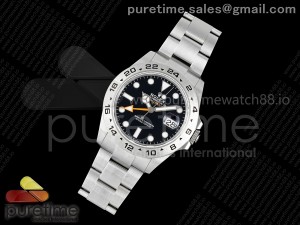 Explorer II 42mm 226570 904L SS QF 1:1 Best Edition Black Dial on Bracelet SH3285-2 CHS