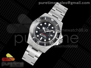Sea-Dweller 126600 EWEF Best Edition Black Dial on SS Bracelet A3235