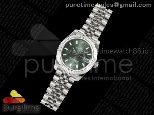 DateJust 31 Ladies 278274 JARF Green Dial Stick Markers on Jubilee Bracelet SA2236