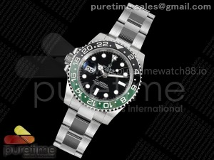 GMT Master II 126720 VTNR LHD 904L Steel EWE 1:1 Best Edition on Oyster Strap EWE3285 V5