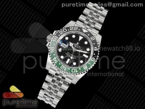 GMT Master II 126720 VTNR LHD 904L Steel EWE 1:1 Best Edition on Jubilee Strap EWE3285 V5