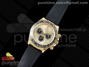 Daytona 126518 AR+SF 1:1 Best Edition YG/Black Dial on Oysterflex Strap SH4131