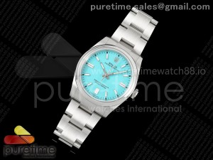 Oyster Perpetual 126000 36mm EWEF 1:1 Best Edition 904L Steel Tiffany Blue Dial A3230