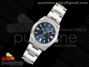 Oyster Perpetual 126000 36mm EWEF 1:1 Best Edition 904L Steel Blue Dial A3230