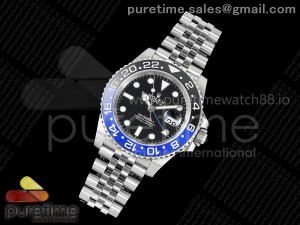 GMT Master II 126710 BLNR JQF 1:1 Best Edition Black Dial on Jubilee Bracelet VR3285 CHS