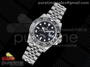 GMT Master II 126710 GRNR JQF 1:1 Best Edition Black Dial on Jubilee Bracelet VR3285 CHS