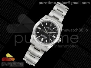 Oyster Perpetual 126000 36mm DIWF 1:1 Best Edition 904L Steel Black Dial A3230
