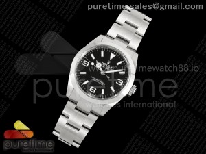 Explorer I 224270 40mm Clean 1:1 Best Edition Black Dial on SS Bracelet VR3230