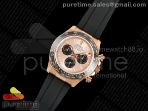 Daytona 126515 GMF 1:1 Best Edition RG/Black Dial on Oysterflex Strap GM4131