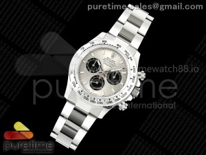 Daytona 126509 GMF 1:1 Best Edition Gray/Black Dial on SS Bracelet Strap GM4131