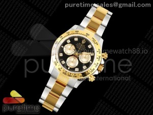 Daytona 126503 GMF 1:1 Best Edition Black/YG Dial on SS/YG Bracelet Strap GM4131