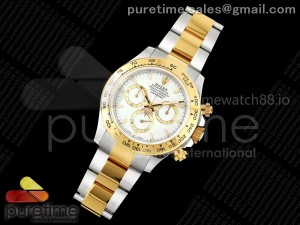 Daytona 126503 GMF 1:1 Best Edition White Dial on SS/YG Bracelet Strap GM4131