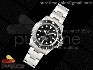 Submariner 41mm 124060 No Date ARF 1:1 Best Edition 904L SS Case and Bracelet VR3230