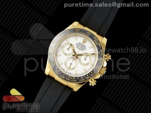 Daytona 126518 QF 1:1 Best Edition White Dial on Oysterflex Strap SH4131 V5