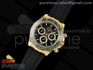 Daytona 126518 QF 1:1 Best Edition Black Dial on Oysterflex Strap SH4131 V5