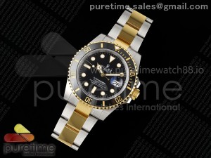 Submariner 41mm 126613 LN SS/YG Black Ceramic 904L Steel THBF 1:1 Best Edition SH3235