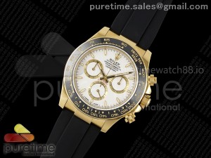 Daytona 126518 Clean 1:1 Best Edition White Dial on Oysterflex Strap SH4131