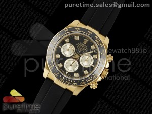Daytona 126518 Clean 1:1 Best Edition Black/Silver Dial on Oysterflex Strap SH4131