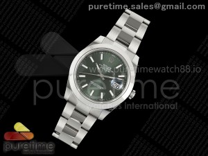 DateJust 41 126300 SS RSF 1:1 Best Edition Green Dial on Oyster Bracelet A3235