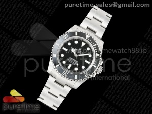 Submariner 41mm 124060 No Date SS 904L Steel THBF 1:1 Best Edition SH3230
