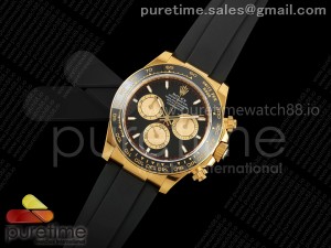 Daytona 126518 VSF 1:1 Best Edition Black/YG Dial on Oysterflex Strap VS4131 V2 (Weighted)
