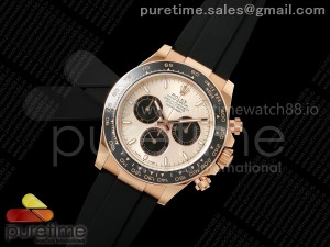 Daytona 126515 THBF 1:1 Best Edition RG/Black Dial on Oysterflex Strap SH4131