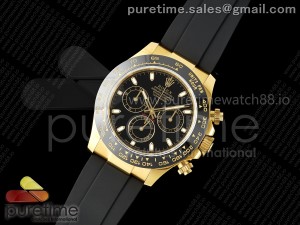 Daytona 116518 QF 1:1 Best Edition Black Dial on Oysterflex Strap SH4130 V11 (Gain Weight)