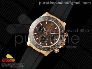 Daytona 116515 QF 1:1 Best Edition Chocolate Dial on Oysterflex Strap SH4130 V11 (Gain Weight)