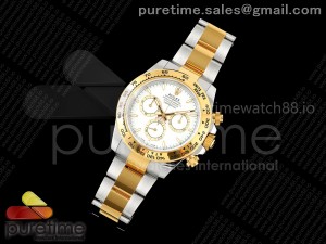 Daytona 126503 VSF 1:1 Best Edition White Dial on SS/YG Braclet DD4131 (Weighted)