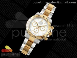 Daytona 126503 Clean 1:1 Best Edition White Dial on SS/YG Bracelet SH4131