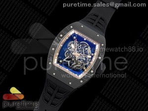 RM055 NTPT ZF 1:1 Best Edition RG Bezel Black Crown on Shark Rubber Strap RMUL2 Super Clone