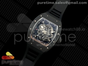 ZGF Custom Made RM055 with Free Sprung Titanium RMUL2 Super Clone (Black Ceramic)