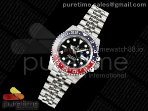 GMT-Master II 126710 BLRO Red/Blue Ceramic 904L Steel PLAY 1:1 Best Edition on Jubilee Strap VR3285