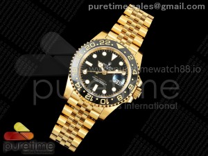 GMT-Master II 126718 LN Black Ceramic 904L Steel EWE 1:1 Best Edition on Jubilee Strap EWE3285 V5