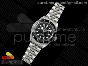 Heritage Black Bay 41mm SS ZF 1:1 Best Edition Black Dial on Jubilee Bracelet A2824